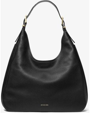 Michael Kors Mk Borsa Hobo Nolita Grande - Nero