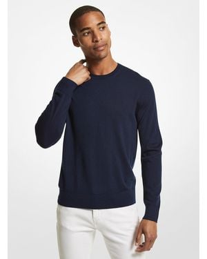 Michael Kors Mk Pullover - Blu