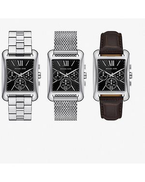 Michael Kors Monroe-Tone Watch Strap Set - Black