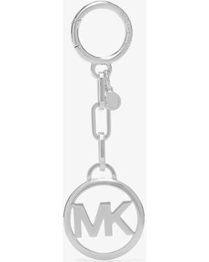 Michael Kors Jet Set Logo Bag Charm - White