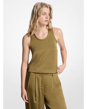 Michael Kors Mk Canotta Modello Vogatore - Verde
