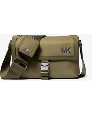 Michael Kors Mk Borsa Messenger Eli - Verde