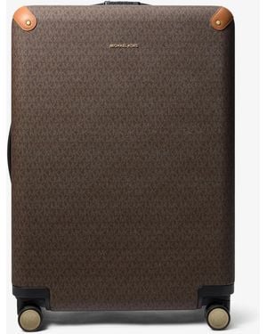 MICHAEL Michael Kors Large Logo Suitcase - Brown