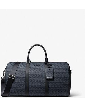 Michael Kors Harrison Logo Weekender Bag - Blue