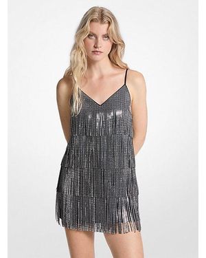 chinese dress ladies Michael Kors Women's Lace V-Neck Dress, Black, XXS at Amazon Women's  Clothing store main image 1