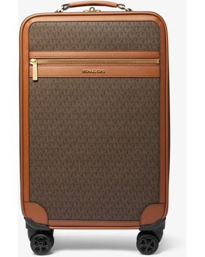 Michael Kors Small Signature Logo Suitcase - Brown