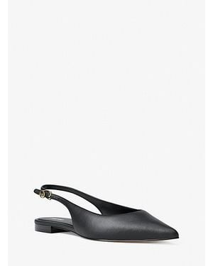 Michael Kors Amali Slingback Flat - White