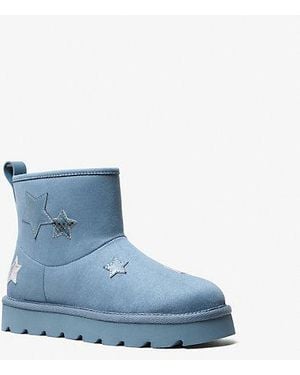Michael Kors Winnie Embellished Boot - Blue