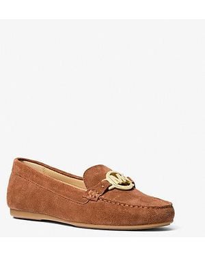 Michael kors suede loafers hotsell