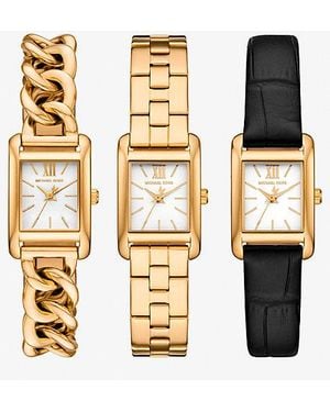 Michael Kors Petite Monroe-Tone And Crocodile-Embossed