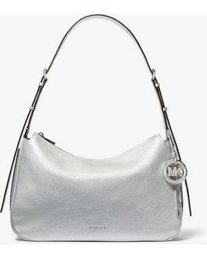 MICHAEL Michael Kors Mk Borsa A Spalla Convertibile Nolita Media - Grigio