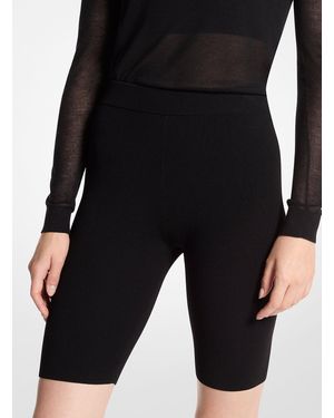 MICHAEL Michael Kors Mk Shorts Biker - Nero