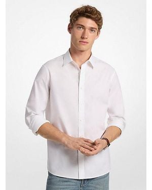 Michael Kors Stretch Cotton Shirt - White