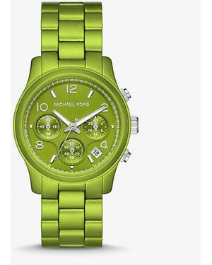 Michael Kors Limited-edition Runway Green-tone Watch