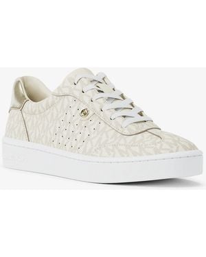 MICHAEL Michael Kors Mk Scotty Signature Logo Trainers - White
