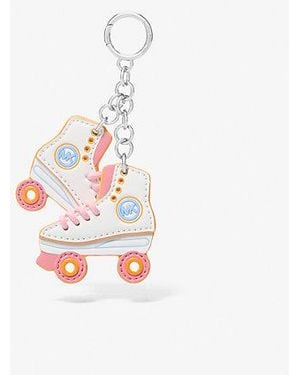 Michael Kors Roller Skate Bag Charm - White