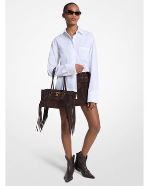 MICHAEL Michael Kors Mkcamisa De Popelina De Algodón - Blanco