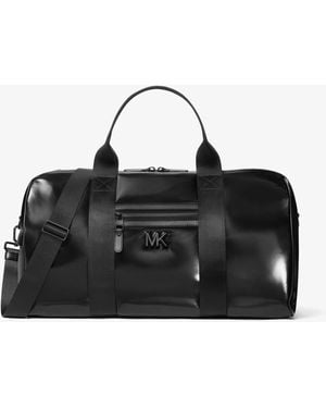 Michael Kors Mk Brooklyn Medium Puffy Duffel Bag - Black
