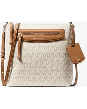 MICHAEL Michael Kors Mk Jet Set Travel Large Crossbody - White