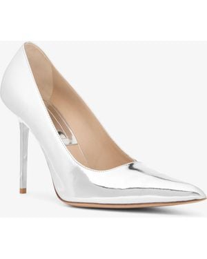 Michael Kors Michael Kors Winona Specchio Leather Pump - White