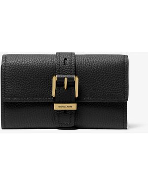 MICHAEL Michael Kors Mk Portafoglio Nolita A Tre Ante Medio - Nero