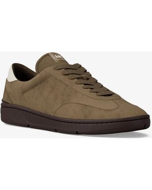 Michael Kors Mk Wilton Suede Trainers - Brown