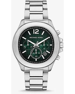 Michael Kors Sage Chronograph Stainless Steel Watch 42mm - Grey