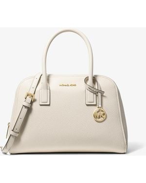 Michael Kors Ashton Medium Satchel - Natural