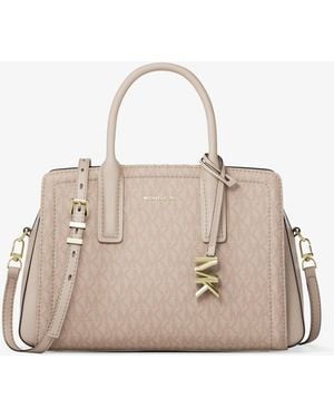 MICHAEL Michael Kors Laila Small Satchel - Pink