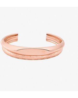 Michael Kors Logo Engraved Cuff - Pink