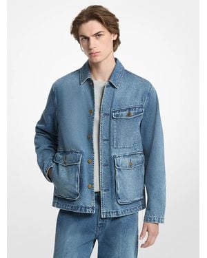 Michael Kors Michael Kors Denim Chore Jacket - Blue