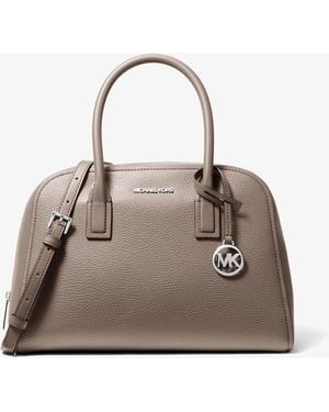 Michael Kors Ashton Medium Satchel - Natural
