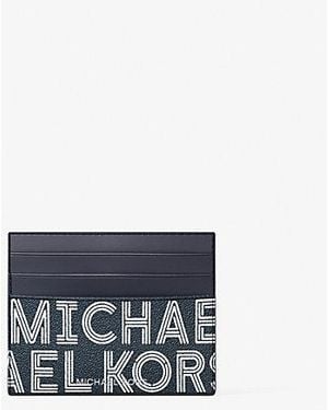 Michael Kors Cooper Graphic Logo Card Case - White