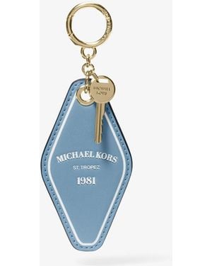MICHAEL Michael Kors Mk Hotel Key Bag Charm - Blue