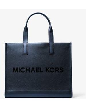 Michael Kors Lautner Logo Print Tote Bag in Blue for Men | Lyst