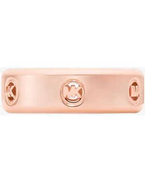 Michael Kors Mk Logo Ring - Pink