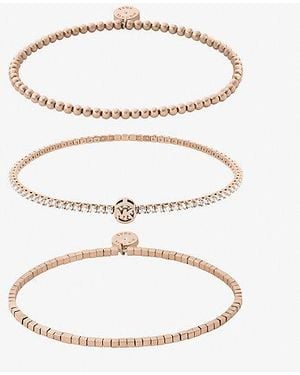 Michael Kors 3-Piece Bracelet Gift Set - White