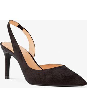 MICHAEL Michael Kors Mk Alina Flex Suede Slingbag Pump - Black