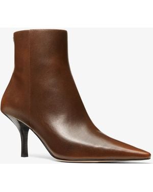 MICHAEL Michael Kors Selina Heeled Bootie - Brown