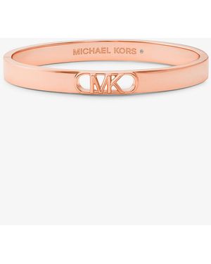 Michael Kors Plated Empire Link Bangle Bracelet - Pink