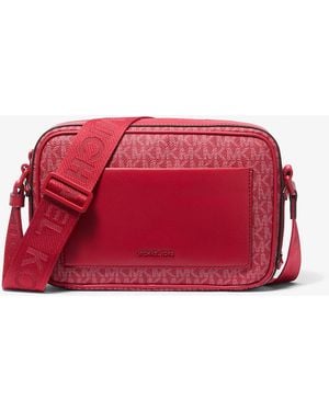 MICHAEL Michael Kors Mk Borsa A Tracolla Maeve Grande Con Stampa Logo - Rosso