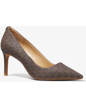 MICHAEL Michael Kors Mk Alina Flex Logo Pump - White