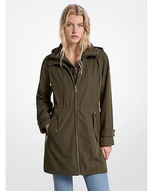 Michael Kors 2-In-1 Water-Resistant Anorak - Green