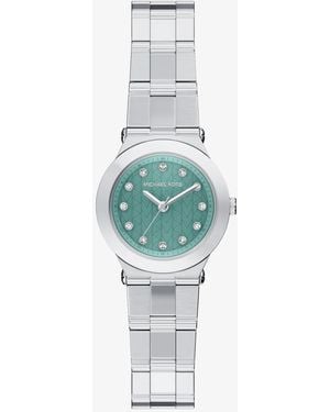Michael Kors Mk Petite Billie-Tone Watch - Blue