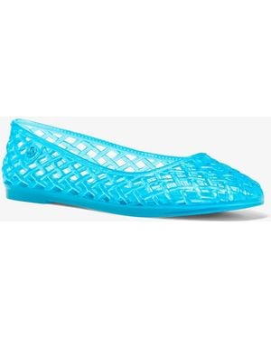 Michael Kors Mk Pixie Jelly Ballet Flat - Blue