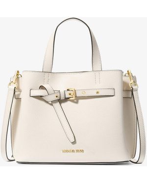 Michael Kors Outlet Mk Borsa A Mano Emma Piccola - Neutro