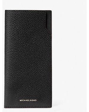 Michael Kors Jet Set Pebbled Leather Sunglass Case - Black