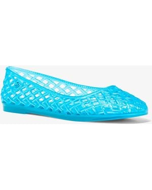 Michael Kors Mk Pixie Jelly Ballet Flat - Blue