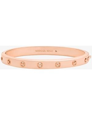 Michael Kors Mk Logo Bangle - Pink