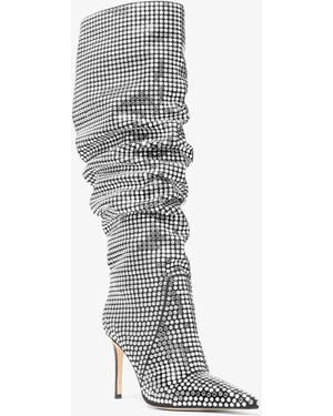 MICHAEL Michael Kors Mk Dawn Studded Boot - White